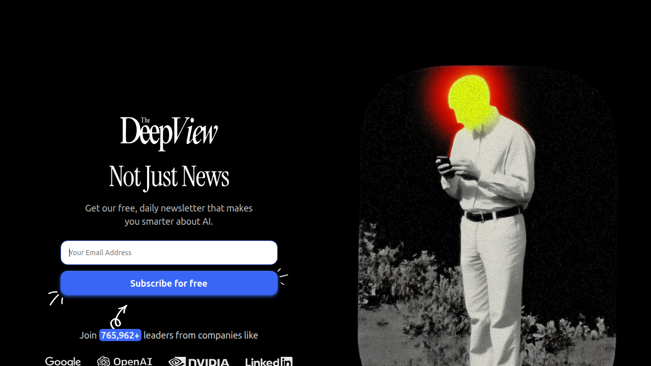 Stay informed on the rapidly evolving AI landscape with daily updates from The Deep View Newsletter, tailored for founders and investors.