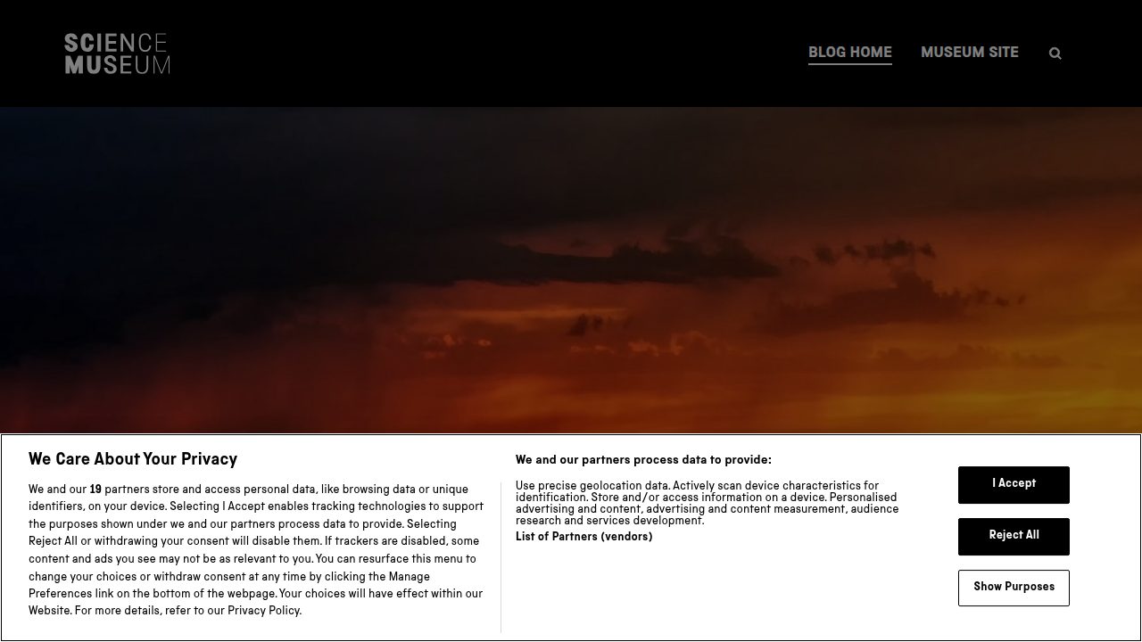 Screenshot of the Science Museum blog post detailing ancient Greek computing, like the Antikythera mechanism.