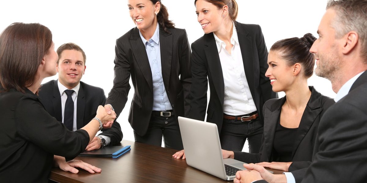 Investors showing confidence in a growing technology company.
