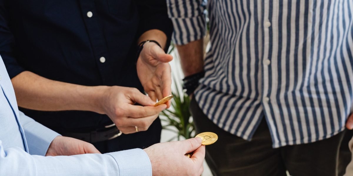Investors discuss potential opportunities in disruptive technologies during a strategic meeting.