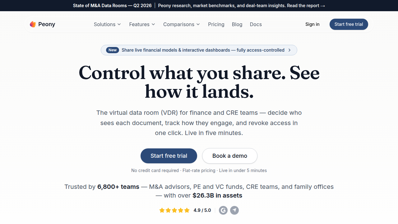 Peony.ink's blog post featuring an investment due diligence checklist, a crucial resource for evaluating potential investments.