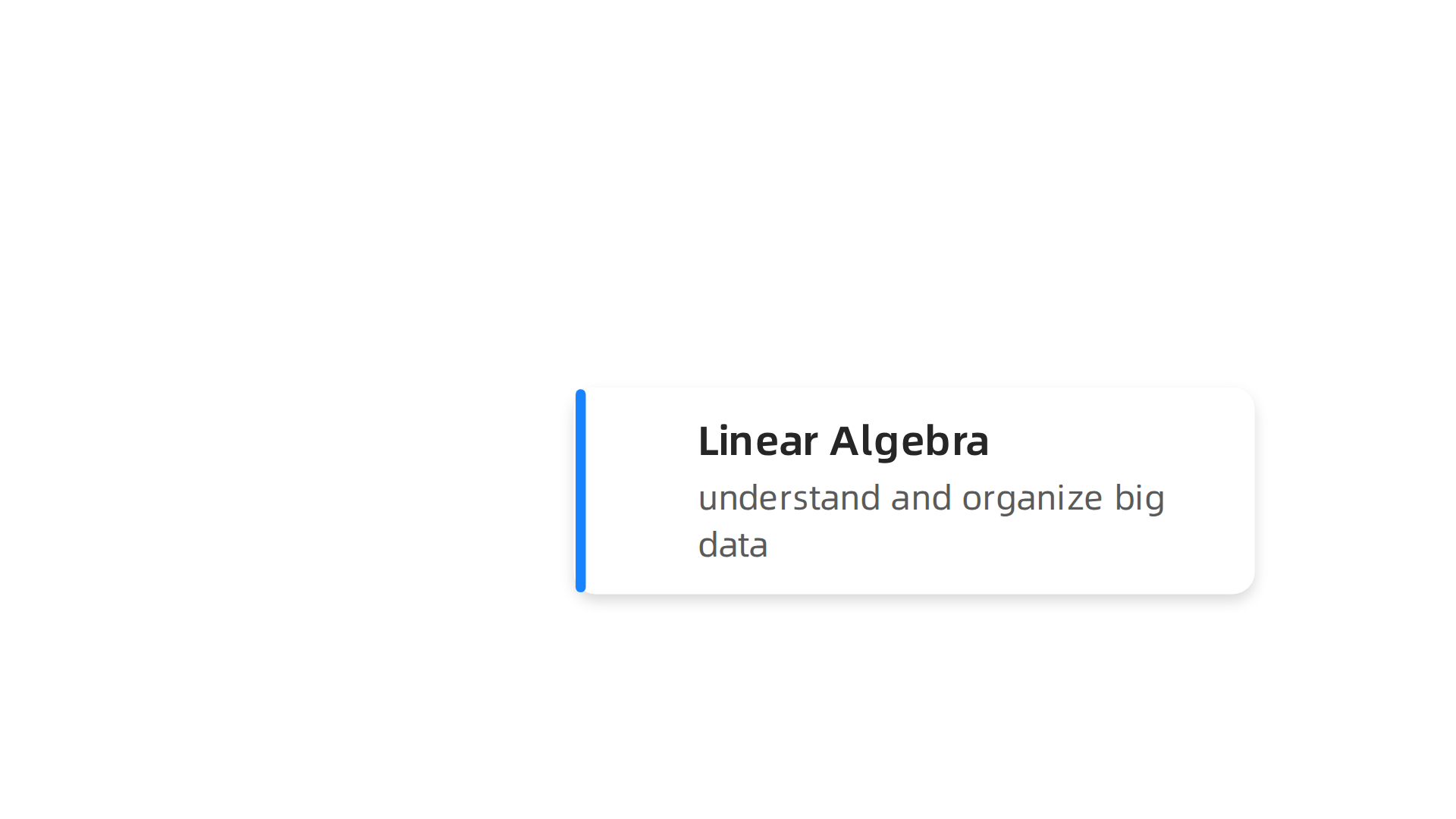 A grasp of foundational mathematical concepts is crucial for understanding how AI algorithms function.